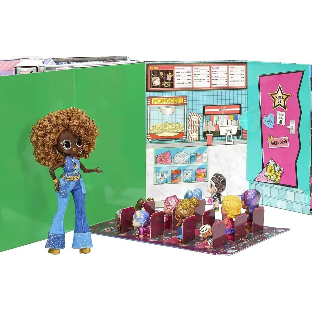 L.O.L. Surprise! OMG Movie Magic Studio w 70 Surprises 12 + 2 Fashion Dolls Set